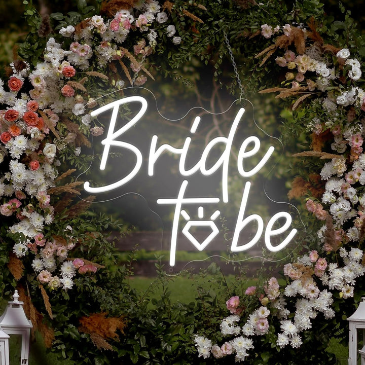 Bride to be Neon Sign Light Led Sign Wedding Decor