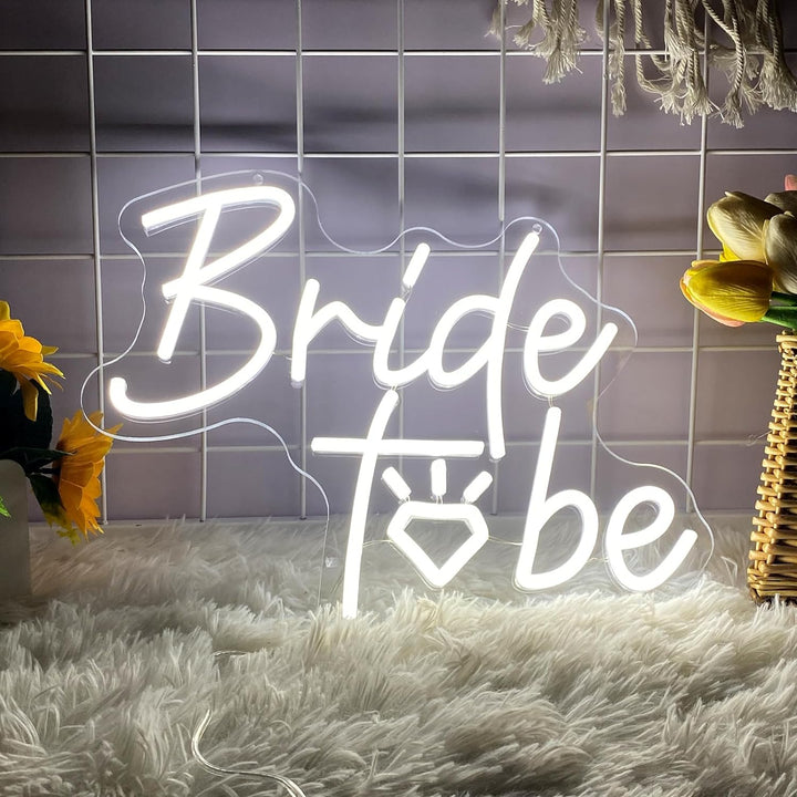 Bride to be Neon Sign Light Led Sign Wedding Decor