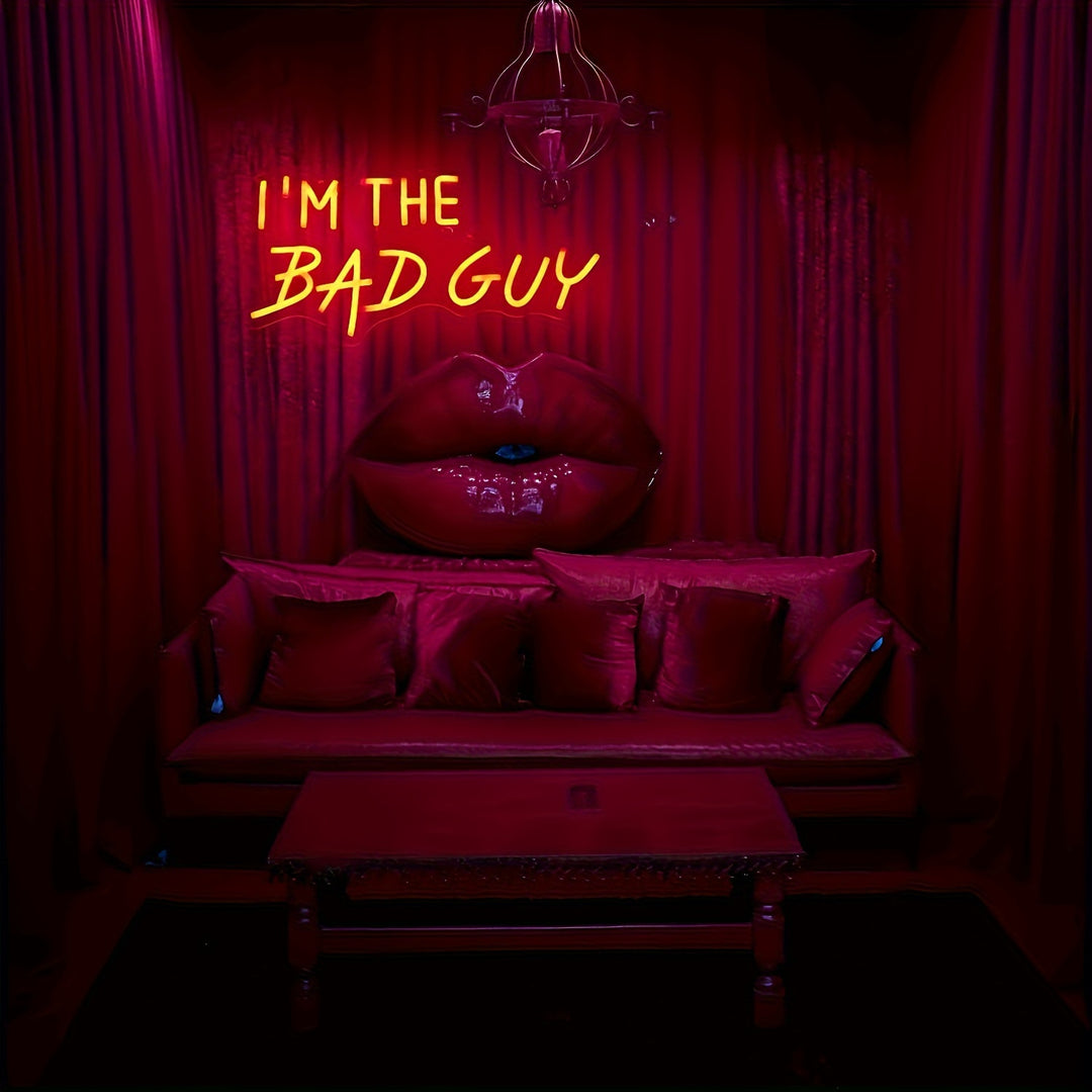 I'm The Bad Guy Neon Sign Home Wall Decor