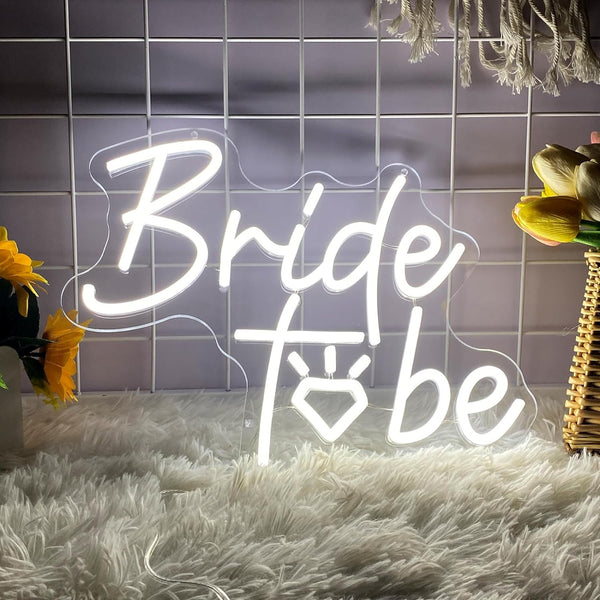 Bride to be Neon Sign Light Led Sign Wedding Decor