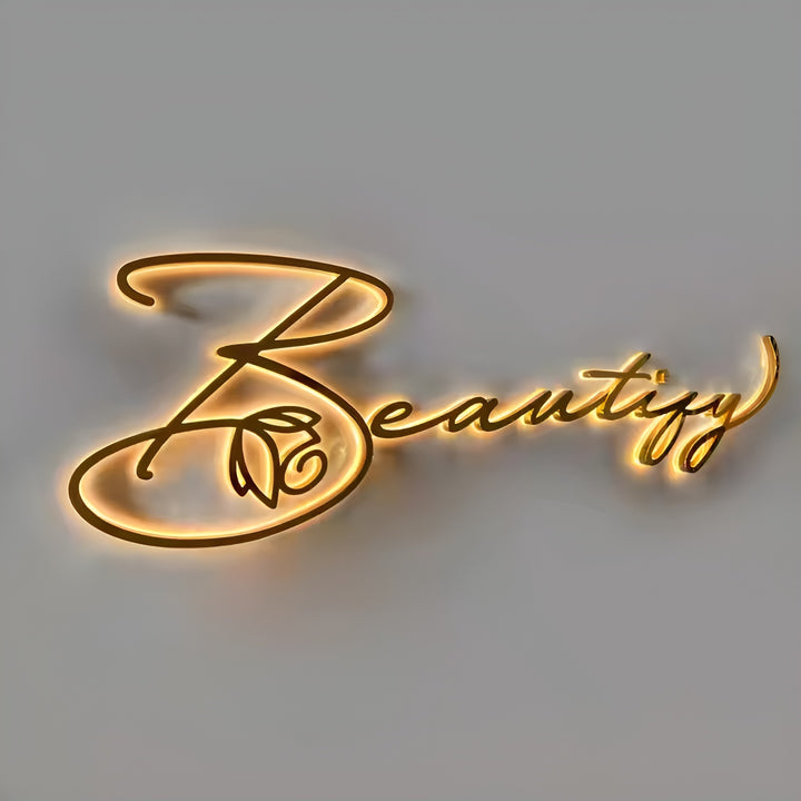Custom Backlit Sign, Sign for Business, Custom outdoor logo, LED Light Box Backlit, 3D custom sign for office