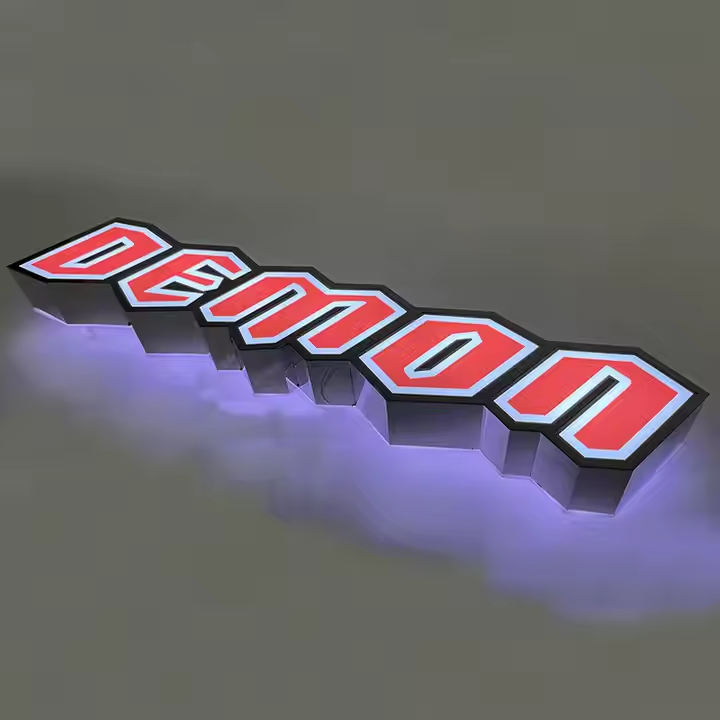 Acrylic Sign Led Signage Luminous Busniess Light Box Board Office Store Outdoor 3D Letter Logo Signboard