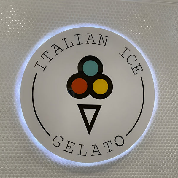 Backlit Laser Cut Metal Signs, Wall Led Signage, Reception sign, Round, Square or rectangular sign, Halo Lit Sign