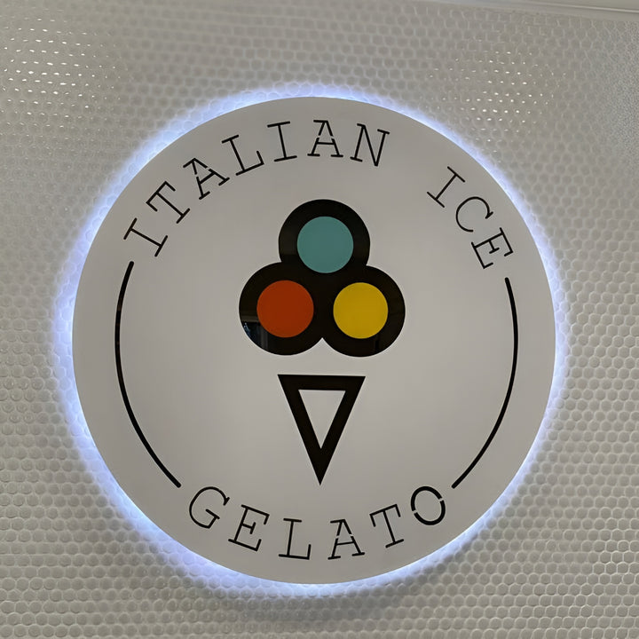 Backlit Laser Cut Metal Signs, Wall Led Light Box, Reception sign, Halo Lit Sign