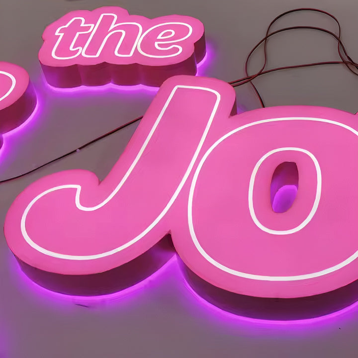3d Sign Led Outdoor logo Led Backlit Letter,  Metal Letter Store Front Signage for Business