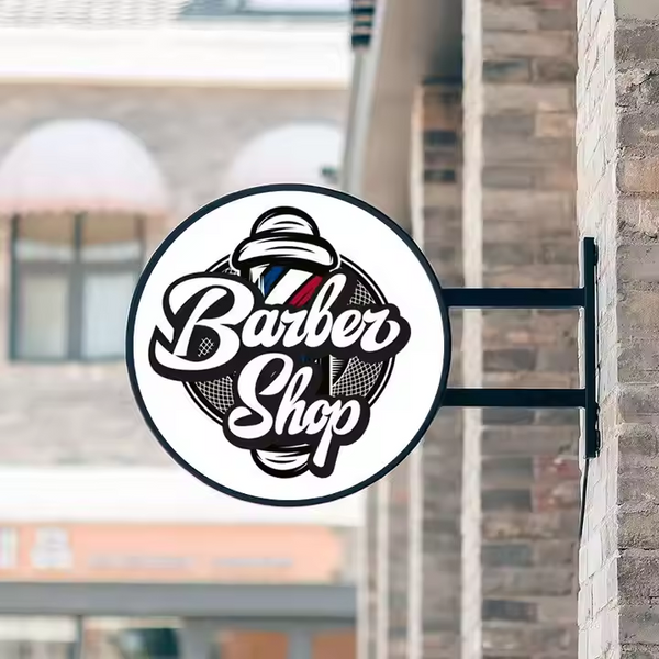 Custom Double Sided Light Box Sign, Premium Exterior Advertising Sign, Store front Business Sign, Outdoor Cafe Logo, Projecting Light box