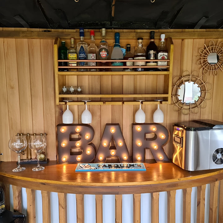 Custom LED Metal Marquee Letters, Vintage Light Bulb Letter Sign, Metal Marquee Word Light