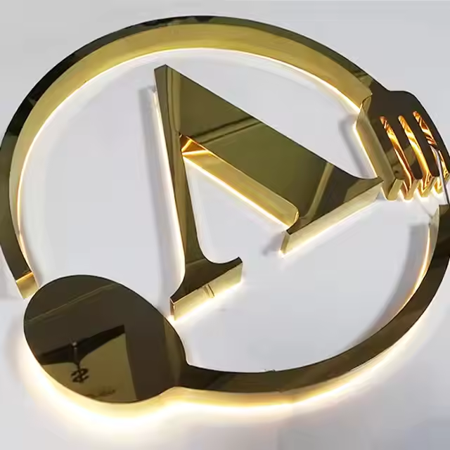3D Metal Backlit Sign, Custom Business Sign, Aesthetics Spa Sign, Reception Logo Sign, Beauty Salon Sign, Outdoor Waterproof Led Sign