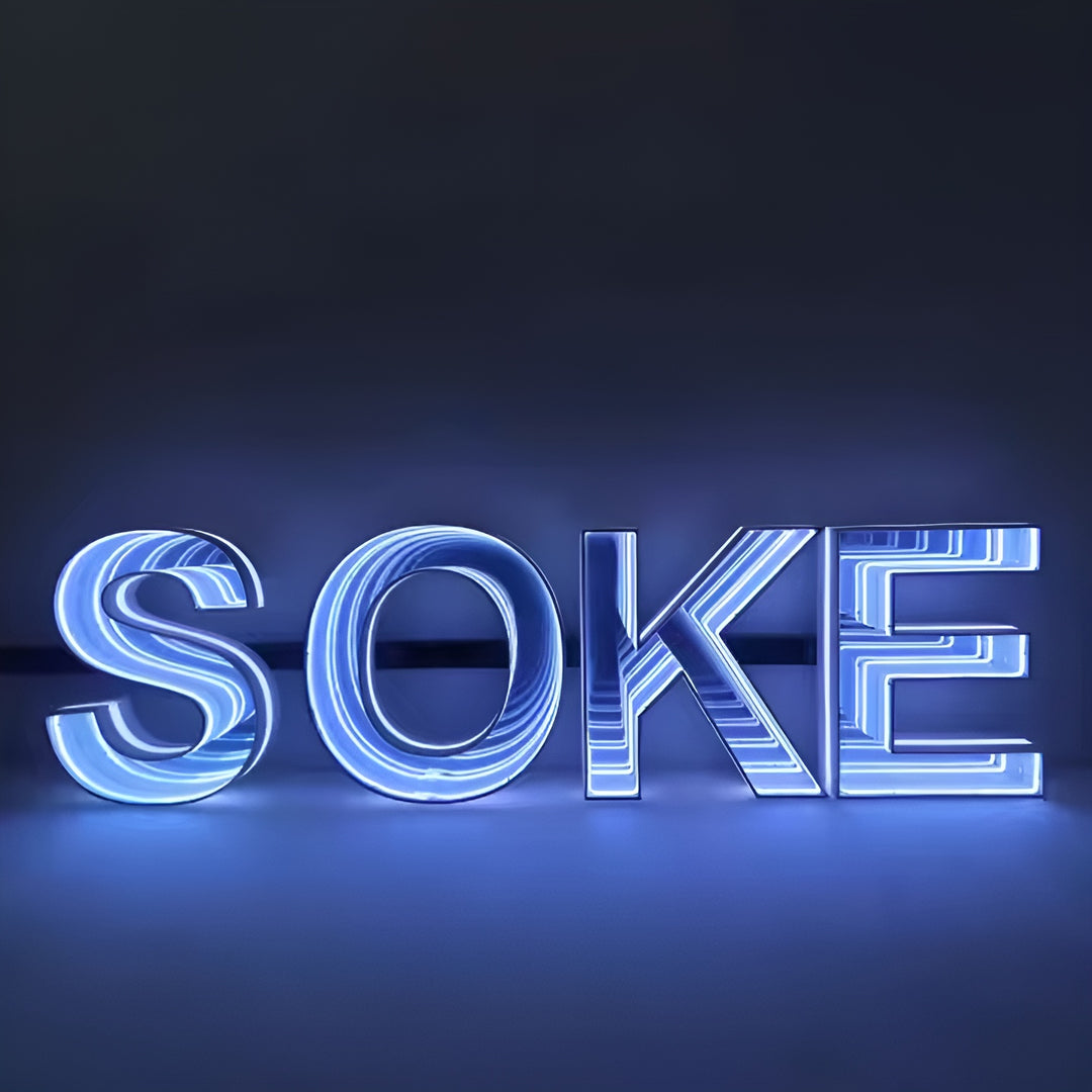 Custom Infinity Mirror 3D Led Sign, LED Track Channel Letters, Infinity Mirror Neon Sign, Business Letter Sign