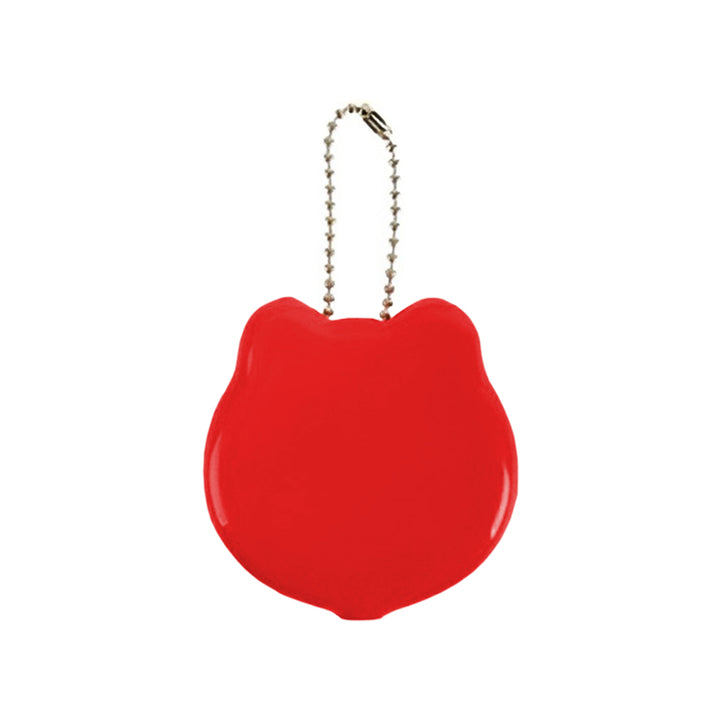 Cat Shaped PVC Coin Purse, Custom Logo Money Holder With Key Chain