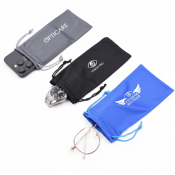 Customized Glasses Cloth Pouch, Multi-Functional Protective Bag