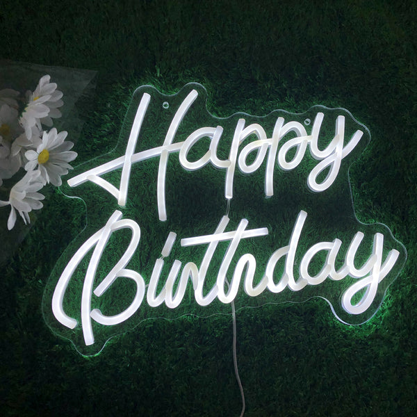 Happy Birthday Neon Sign Light Party Light Sign Gift For Her