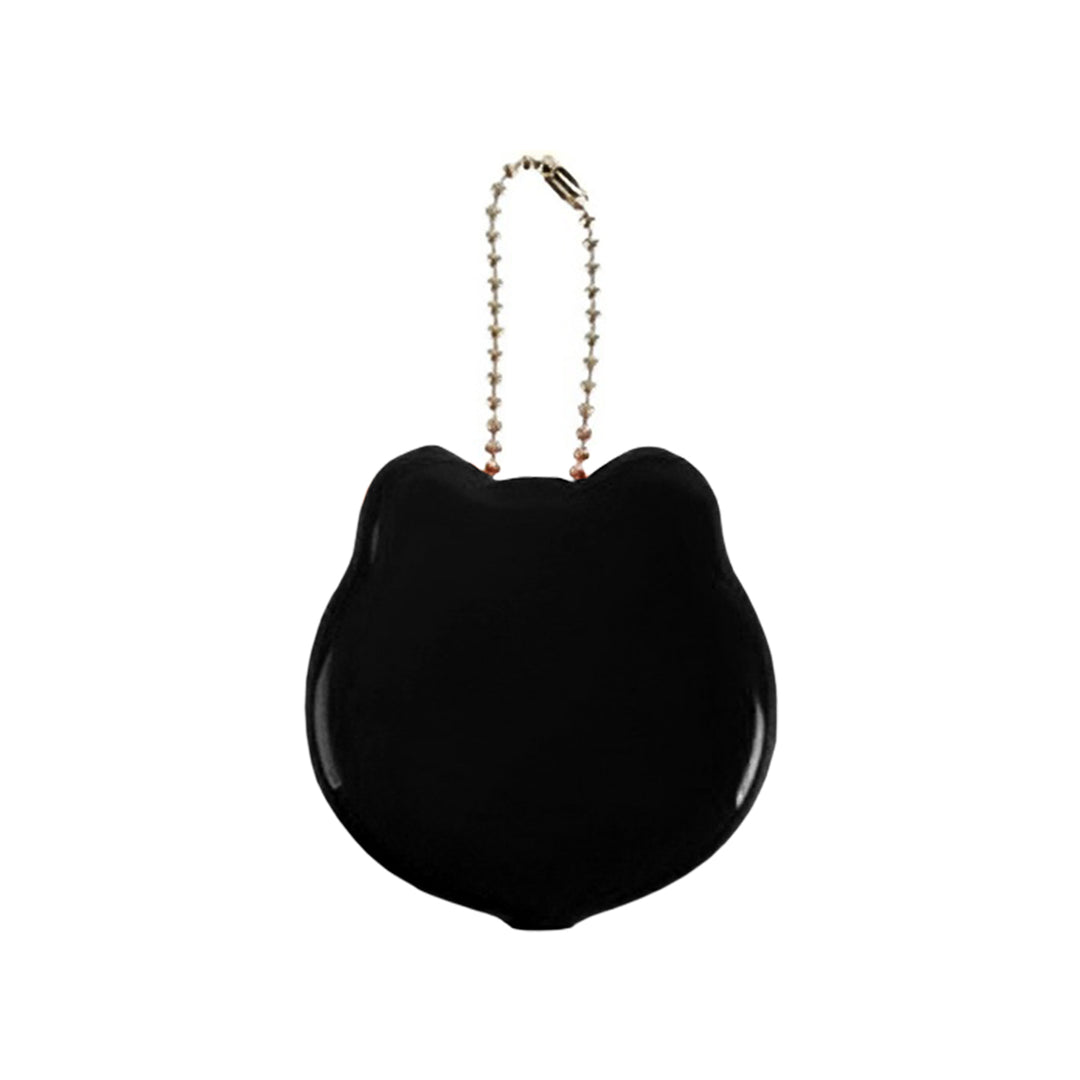 Cat Shaped PVC Coin Purse, Custom Logo Money Holder With Key Chain