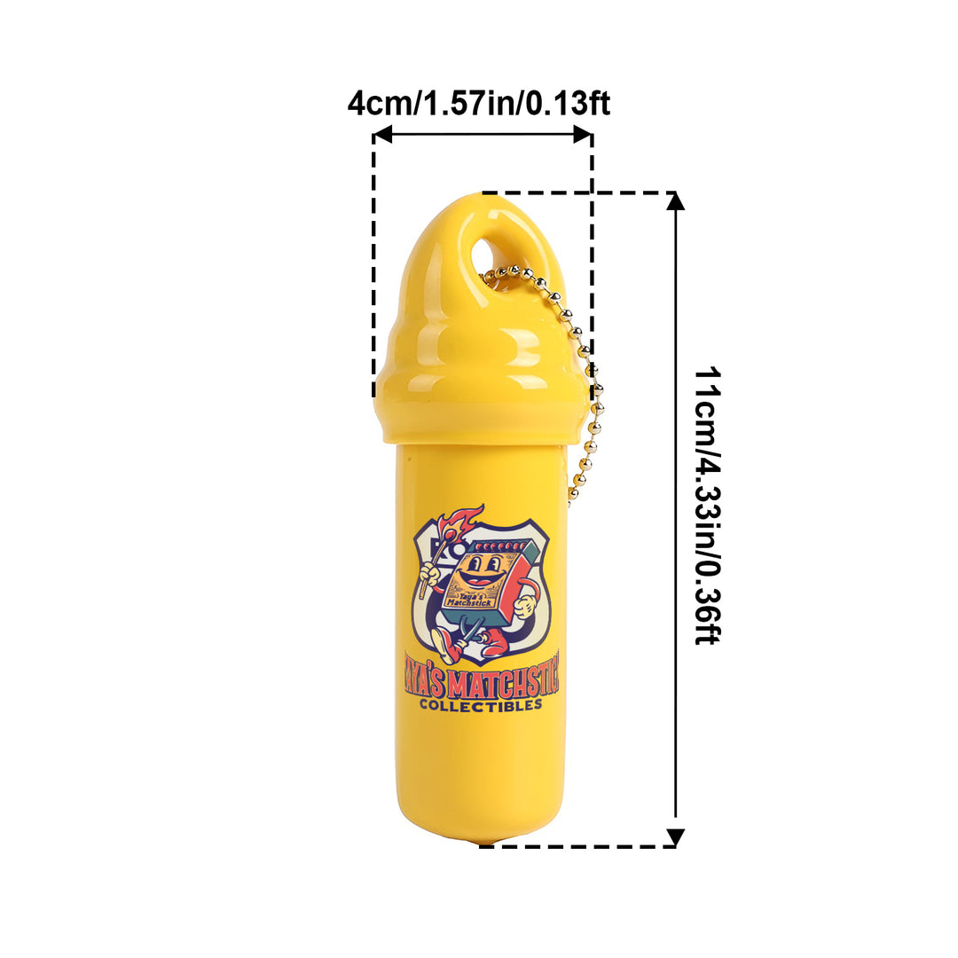 Cylindrical Rubber PVC Coin Purse Customized With Logo