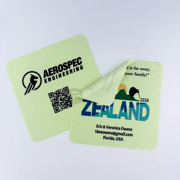 Custom Microfiber Glasses Cloth with Personalized Logo
