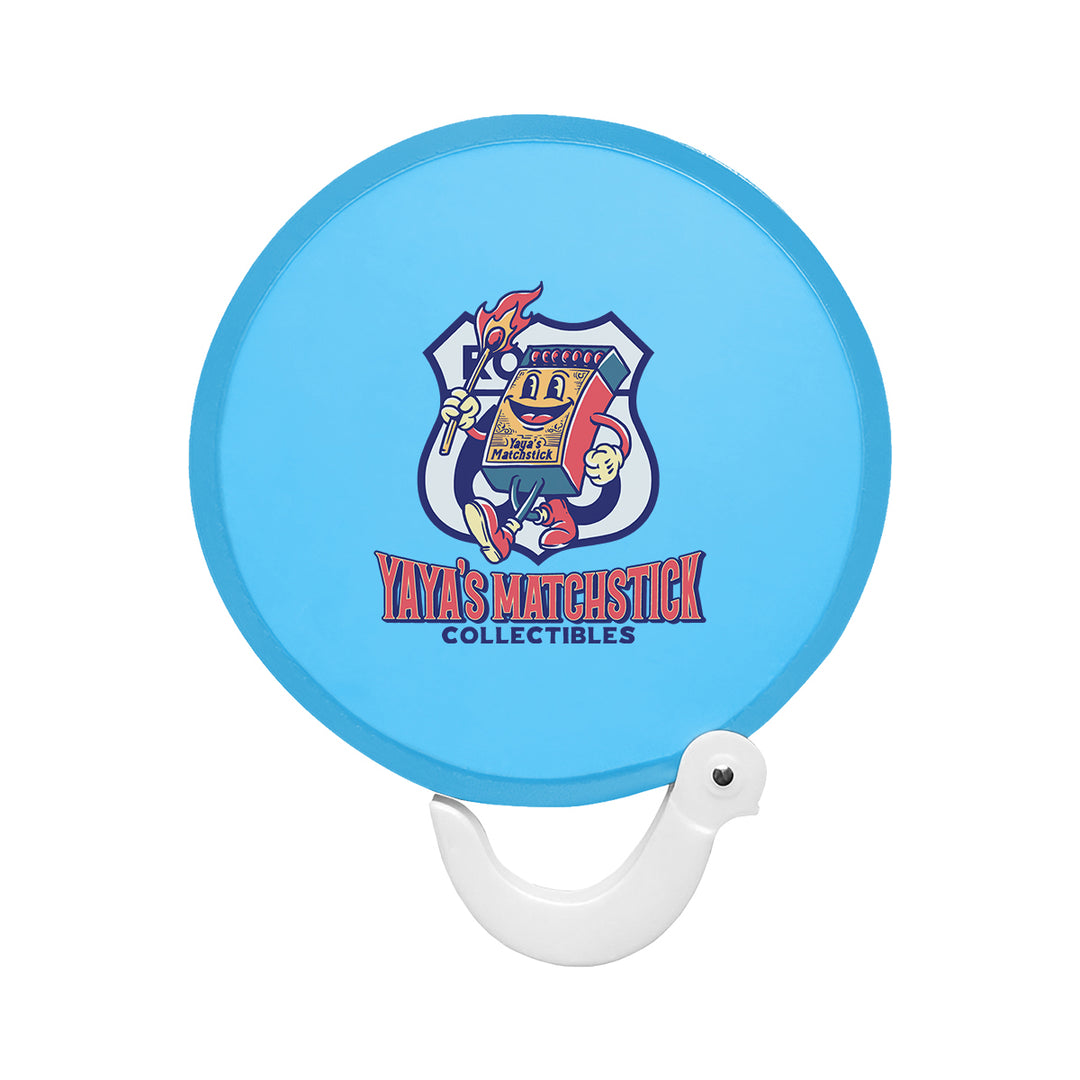 Custom Foldable Round Fan - Pop-Up Flexible Fans