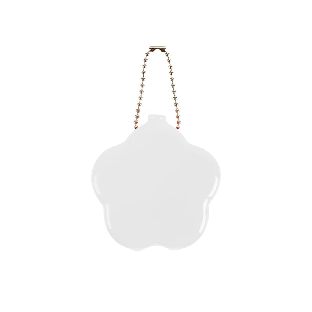 Custom Flower Shaped Coin Purse Storage Bag, Rubber Coin Pouch Wallet Keychain