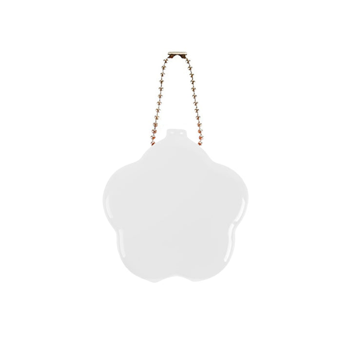 Custom Flower Shaped Coin Purse Storage Bag, Rubber Coin Pouch Wallet Keychain