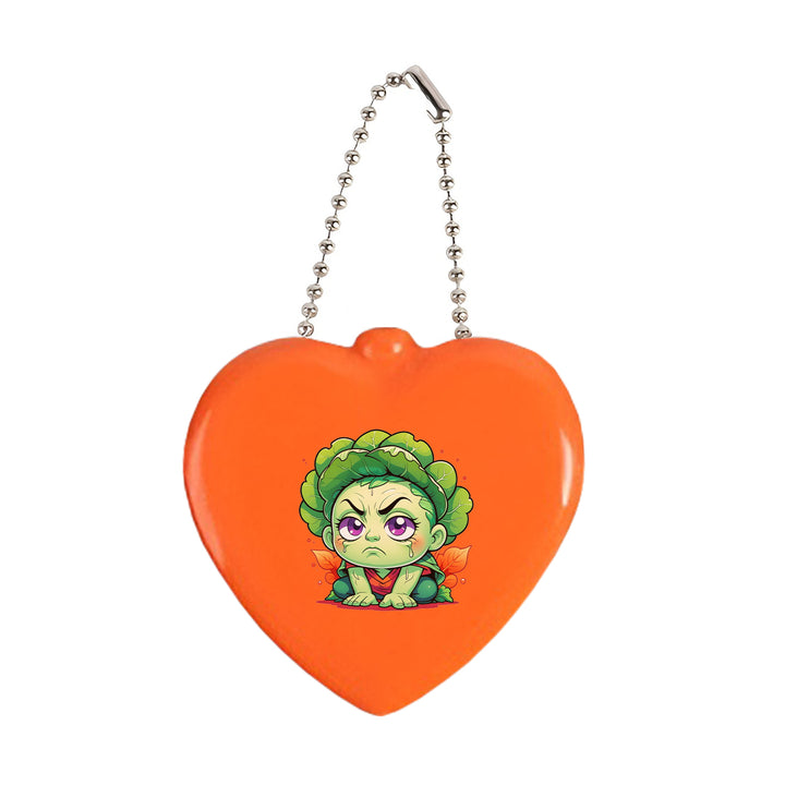 Heart-Shaped Coin Purse, Cute Silicone Wallet With Key Chain