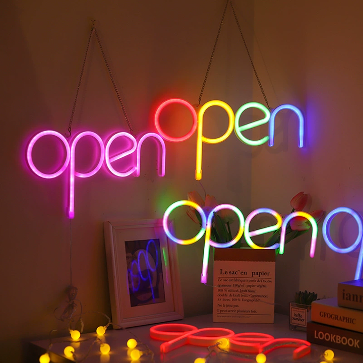Custom LED Neon Signs, Business Logo Neon Light