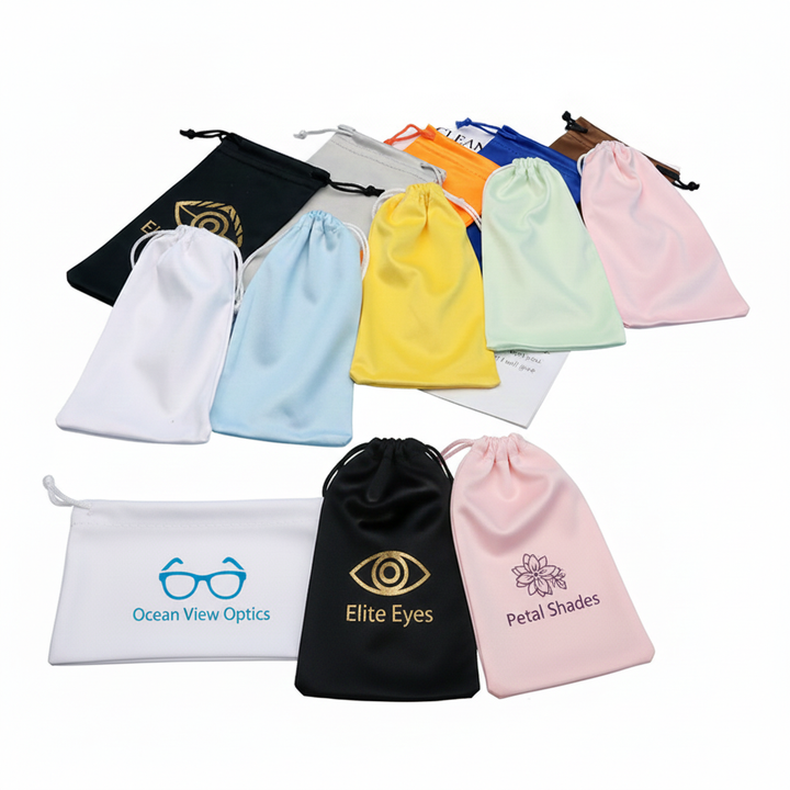 Customized Glasses Cloth Pouch, Multi-Functional Protective Bag