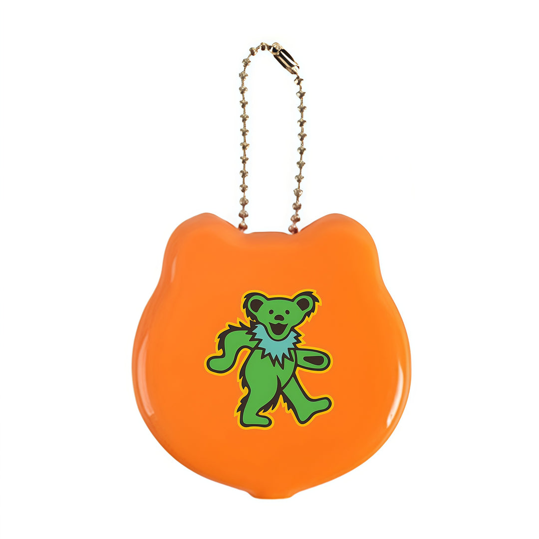 Cat Shaped PVC Coin Purse, Custom Logo Money Holder With Key Chain