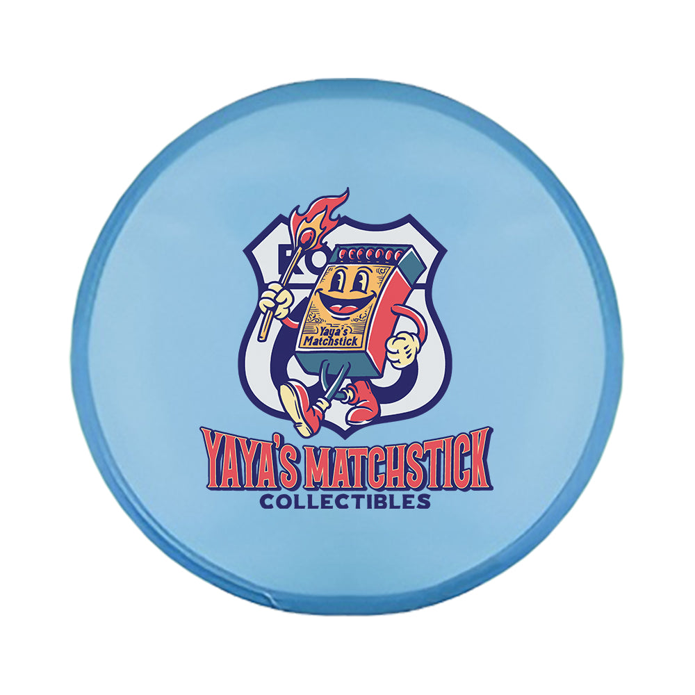 Custom Printed Logo Folding Hand Fan with Pouch