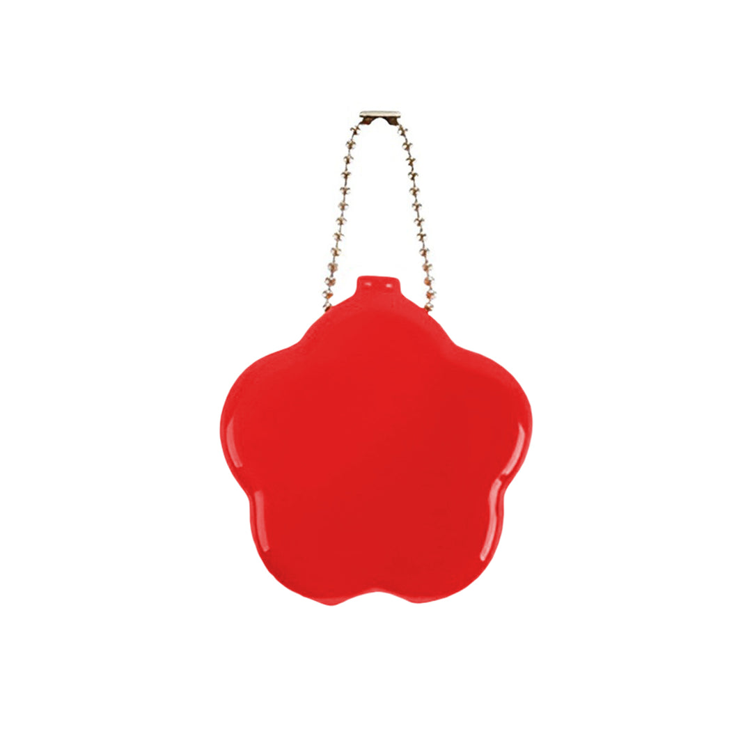 Custom Flower Shaped Coin Purse Storage Bag, Rubber Coin Pouch Wallet Keychain