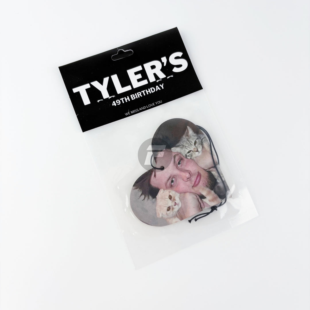 Custom Car Air Freshener with Header Card, Personalized Air Freshener With Logo