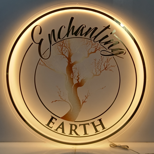 Custom Acrylic Backlit Signs LED Neon Sign for Beauty Salon Spa Shop Decor