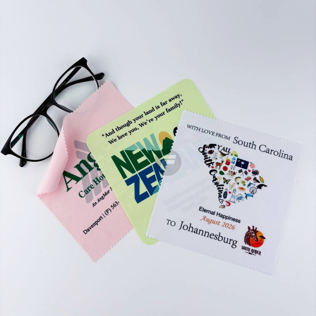 Custom Microfiber Glasses Cloth with Personalized Logo
