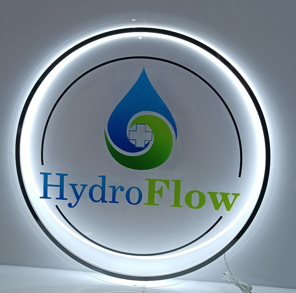 Custom Acrylic Backlit Signs LED Neon Sign for Beauty Salon Spa Shop Decor