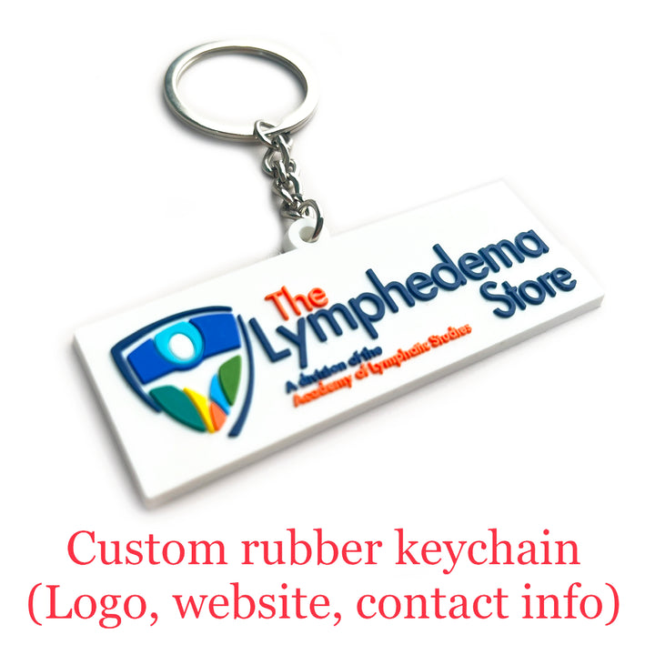 Custom PVC Rubber Keychains - Personalized Soft Enamel Keychain - Durable & Unique Gift