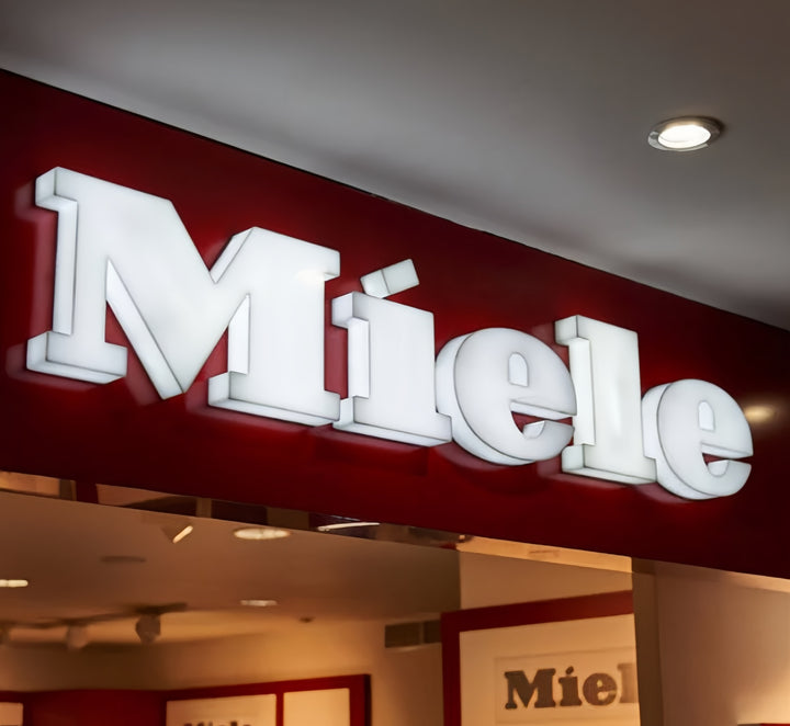 Custom Acrylic Full Lit Letter Sign, 3D LED Channel Letters for Business Storefronts