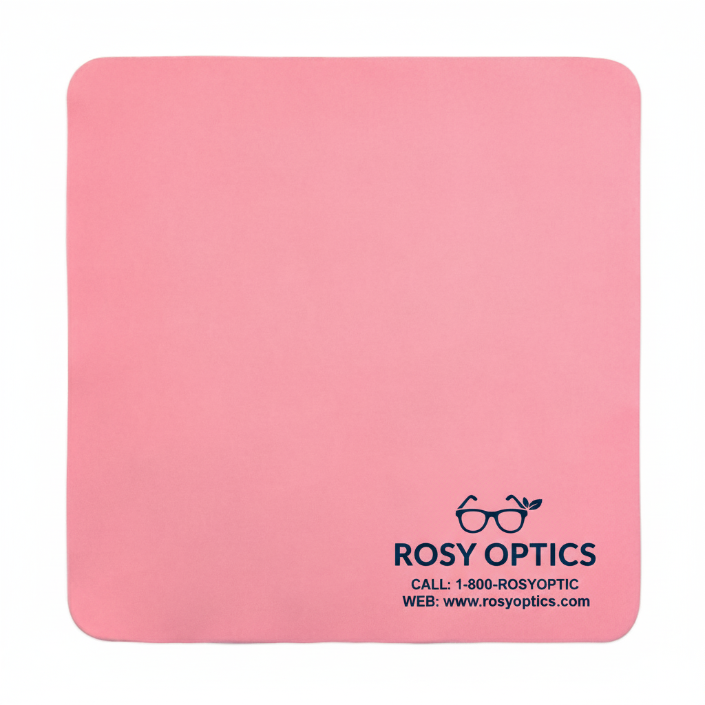 Custom Microfiber Multi-Color Cleaning Cloth for Eyeglasses And Screens