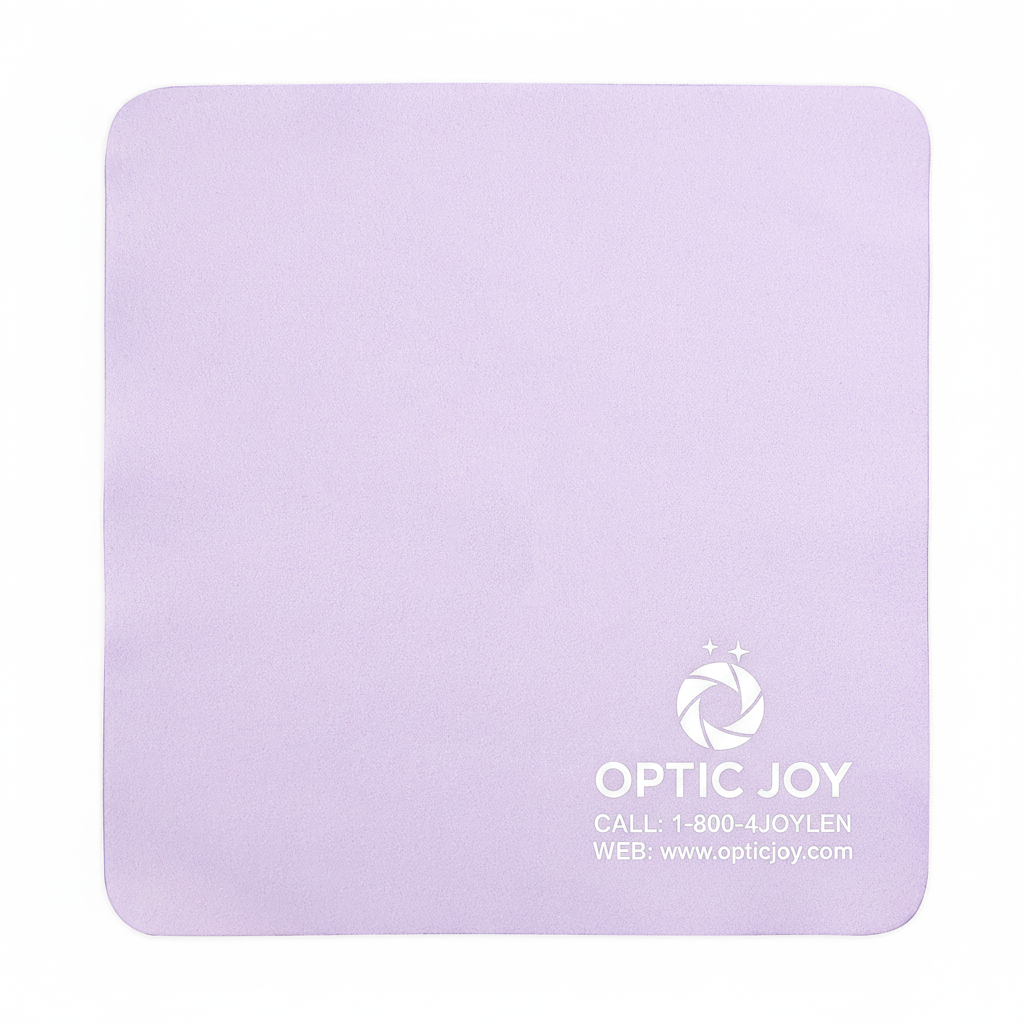 Custom Microfiber Multi-Color Cleaning Cloth for Eyeglasses And Screens