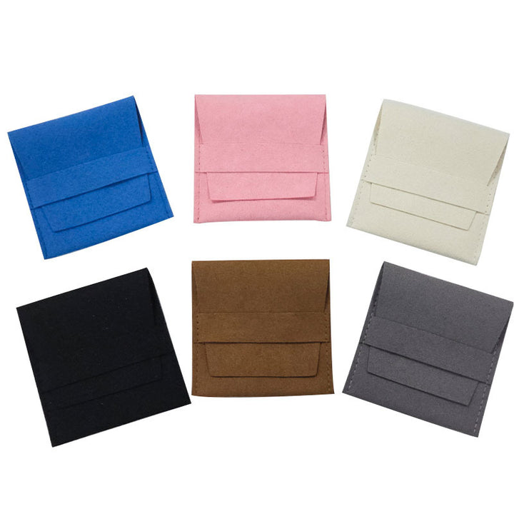 Custom Microfiber Jewelry Pouch, Luxury Gift Bag for Earrings, Necklaces