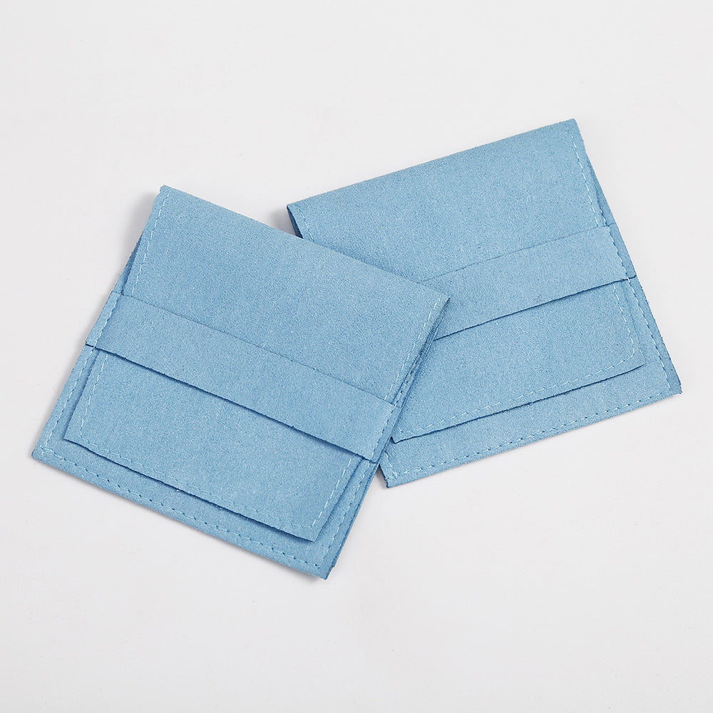 Custom Microfiber Jewelry Pouch, Luxury Gift Bag for Earrings, Necklaces
