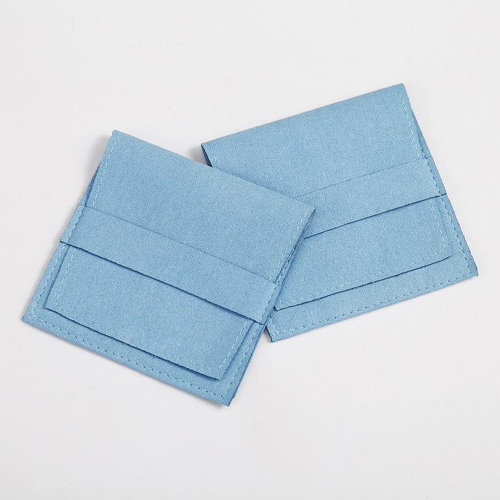 Custom Microfiber Jewelry Pouch, Luxury Gift Bag for Earrings, Necklaces