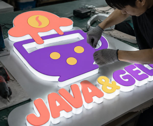 Finished Sign