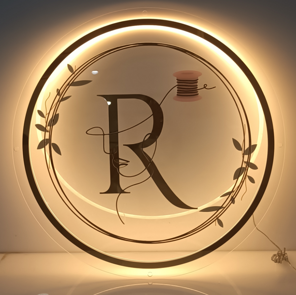 Custom Acrylic Backlit Signs LED Neon Sign for Beauty Salon Spa Shop Decor