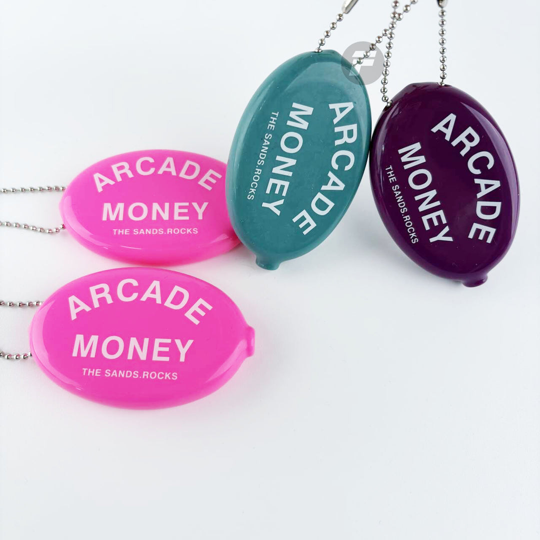 Personalized Rubber Coin Pouch Keychain, Custom  Silicone Coin Pouch, Bag Charm