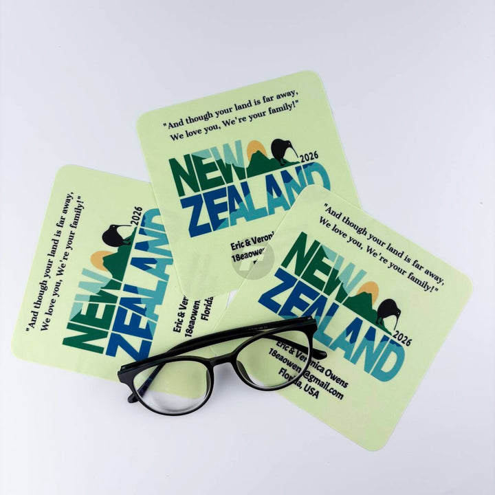Custom Microfiber Glasses Cloth with Personalized Logo