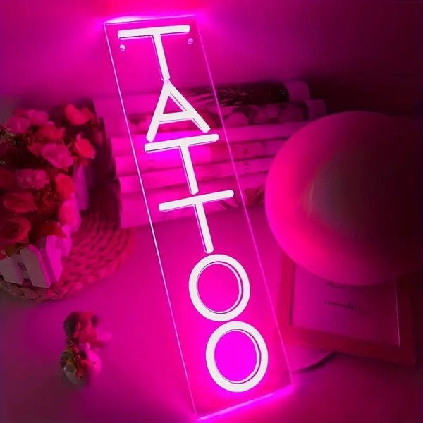 Tattoo Neon Sign Business Shop Wall Decor