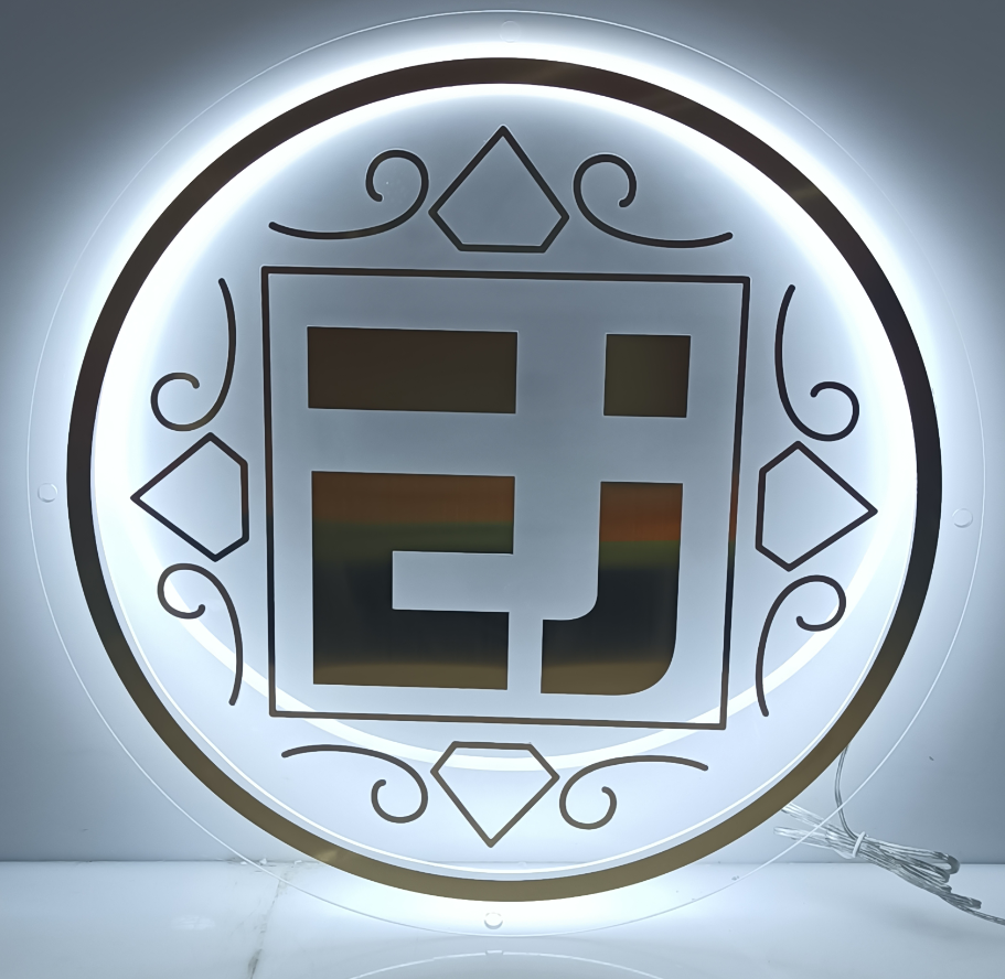 Custom Acrylic Backlit Signs LED Neon Sign for Beauty Salon Spa Shop Decor