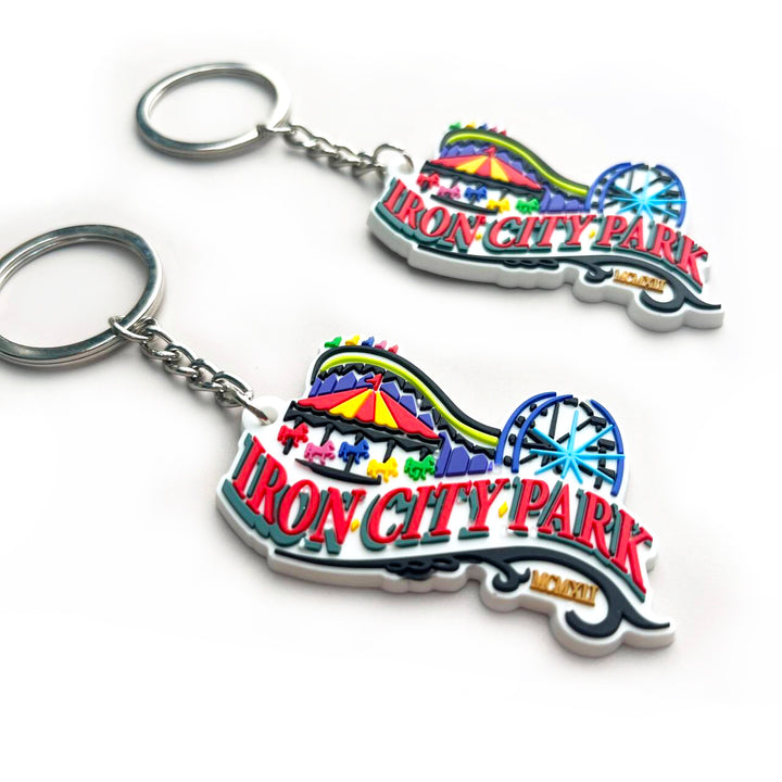 Custom PVC Rubber Keychains - Personalized Soft Enamel Keychain - Durable & Unique Gift