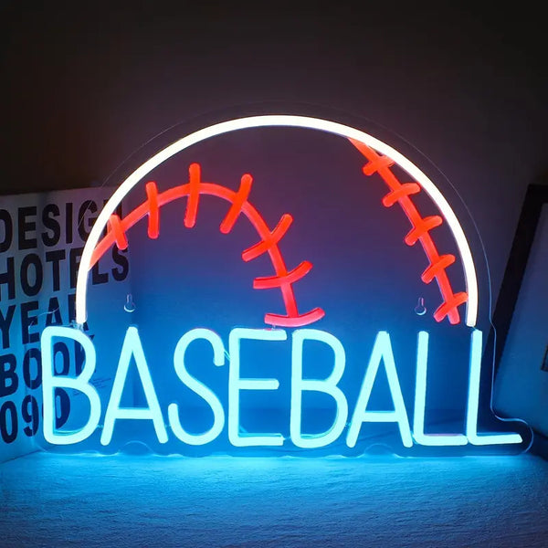 Baseball Neon Sign for Business Home Wall Decor