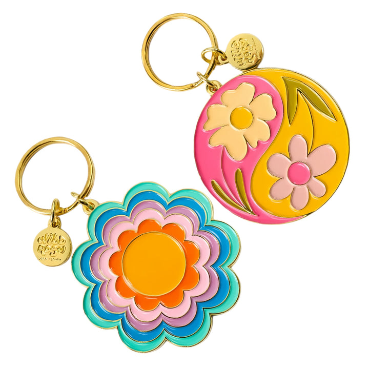 Custom Metal Keychain, Personalized Enamel or Die-Struck Keyring for Business & Events