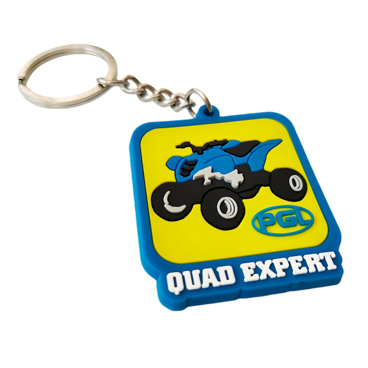 Custom 2D/3D Soft Pvc Silicone Die Cut Keyring Rubber, Personalized Keychains