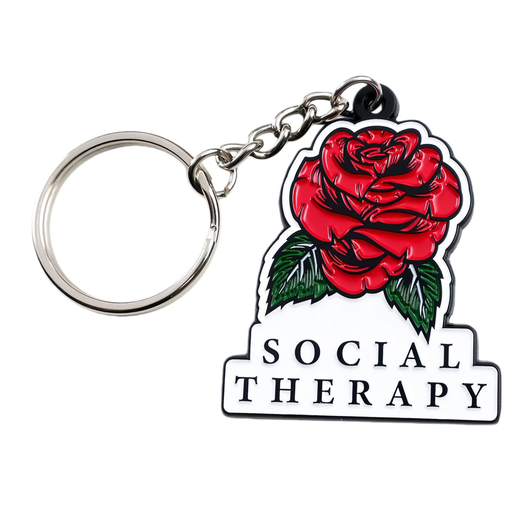 Custom Metal Keychain, Personalized Enamel or Die-Struck Keyring for Business & Events